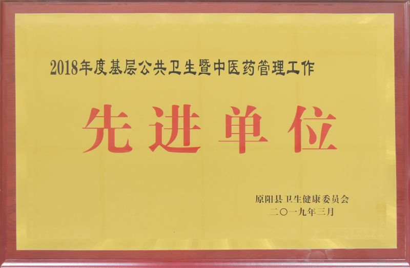 2018年荣誉
