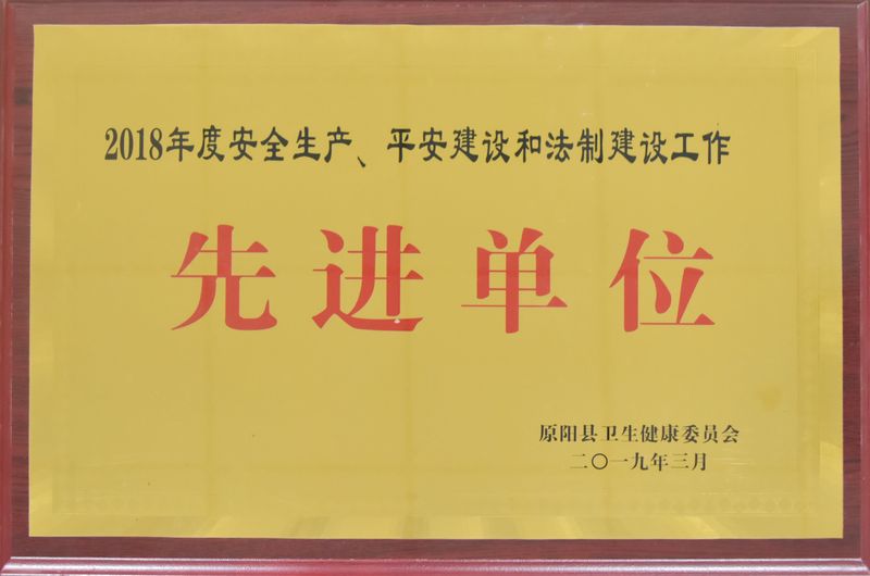 2018年荣誉