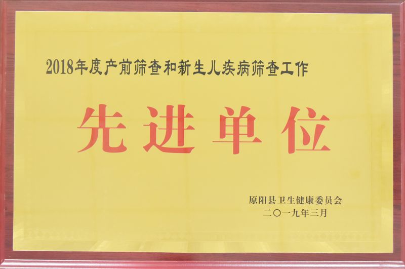2018年荣誉